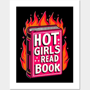 Hot Girls Read Books Posters and Art